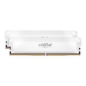 Crucial Pro DDR5 6000MHz 32GB Overclocking Memory Kit – White - Image 1
