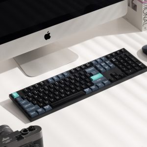Keychron B36 100% Layout Wireless Keyboard and Mouse Combo – Black/Green - Image 2