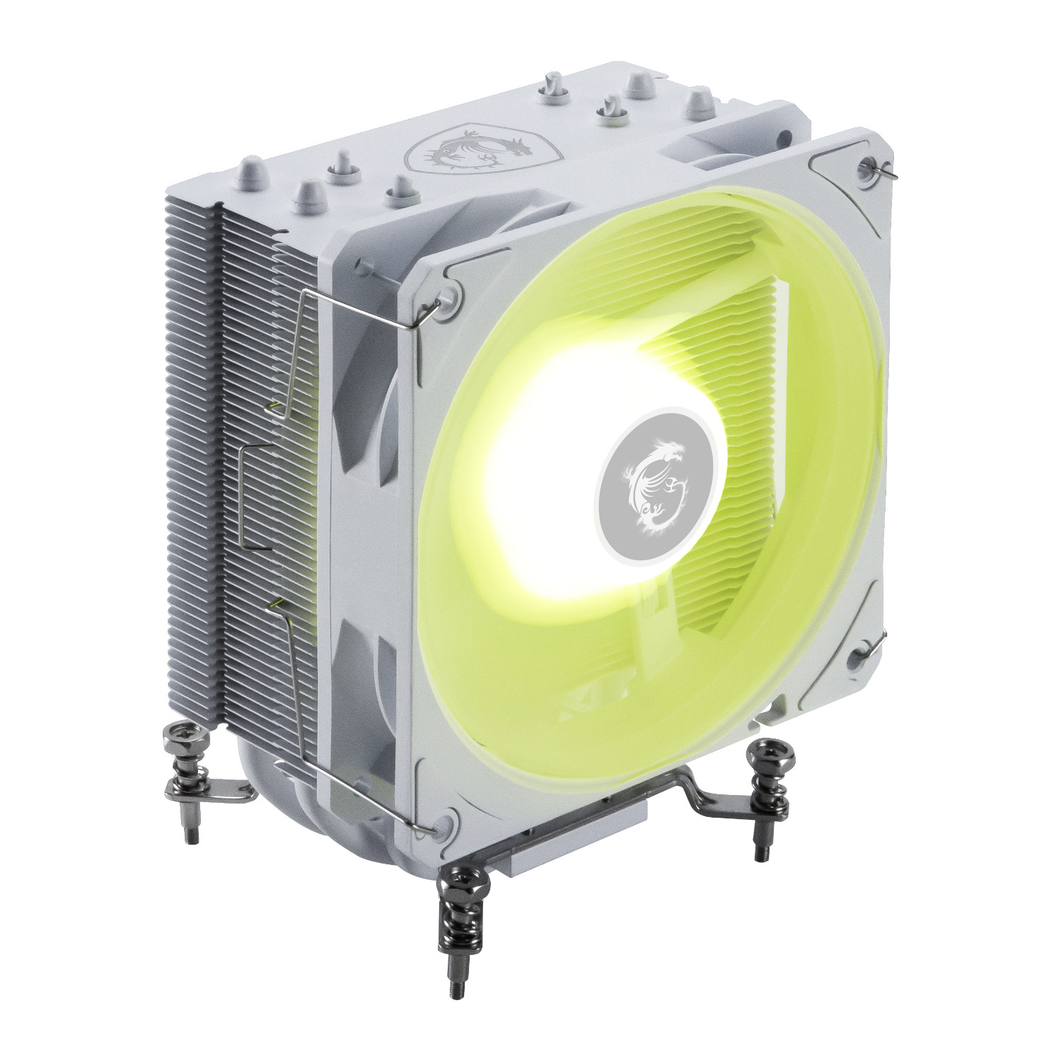 MSI MAG Corefrozr AA13 120mm CPU Air Cooler – White