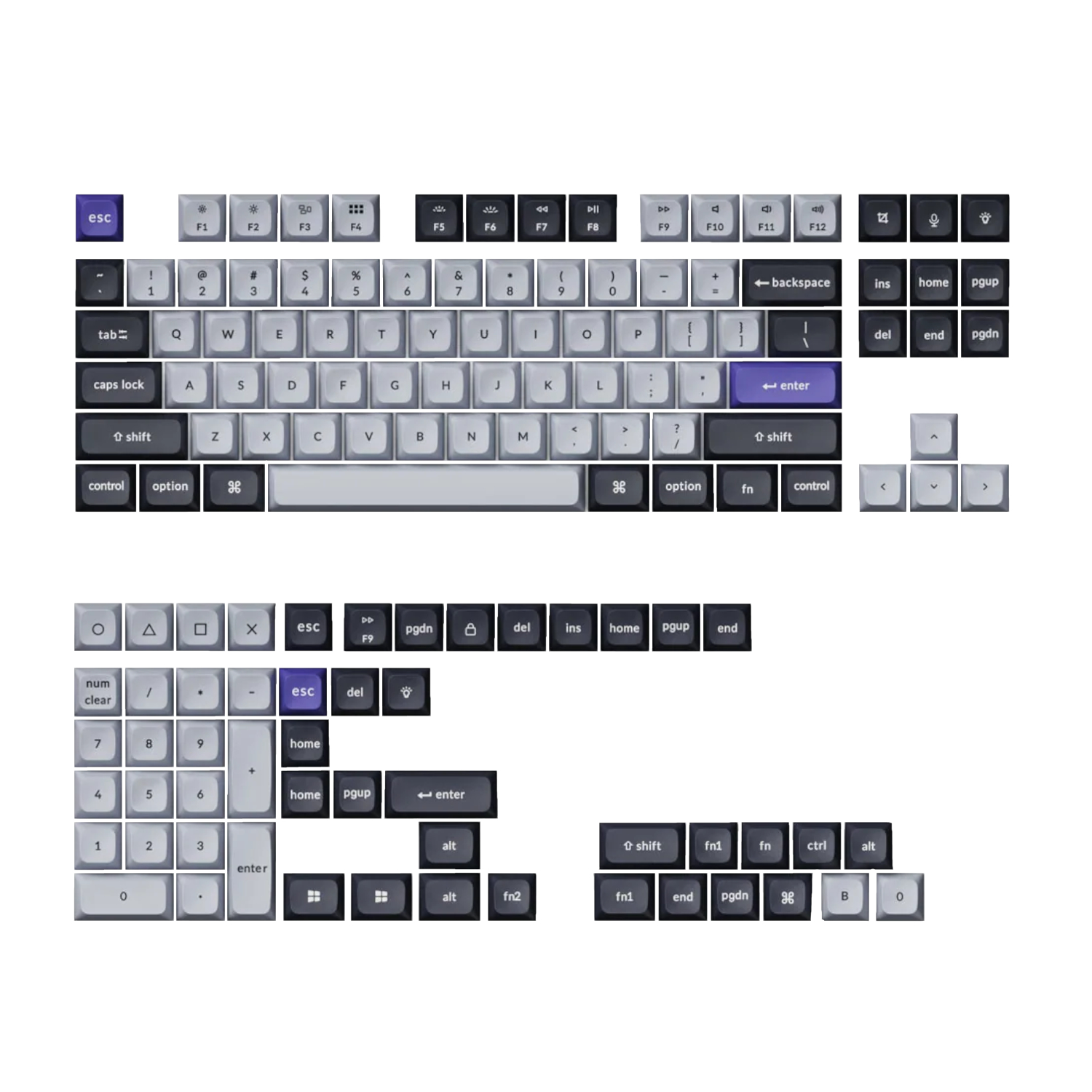 PBT-46_Keychron-Double-Shot-KSA-PBT-Keycap-Set-Dark-Grey-White-Smoke_wr_01a.jpg