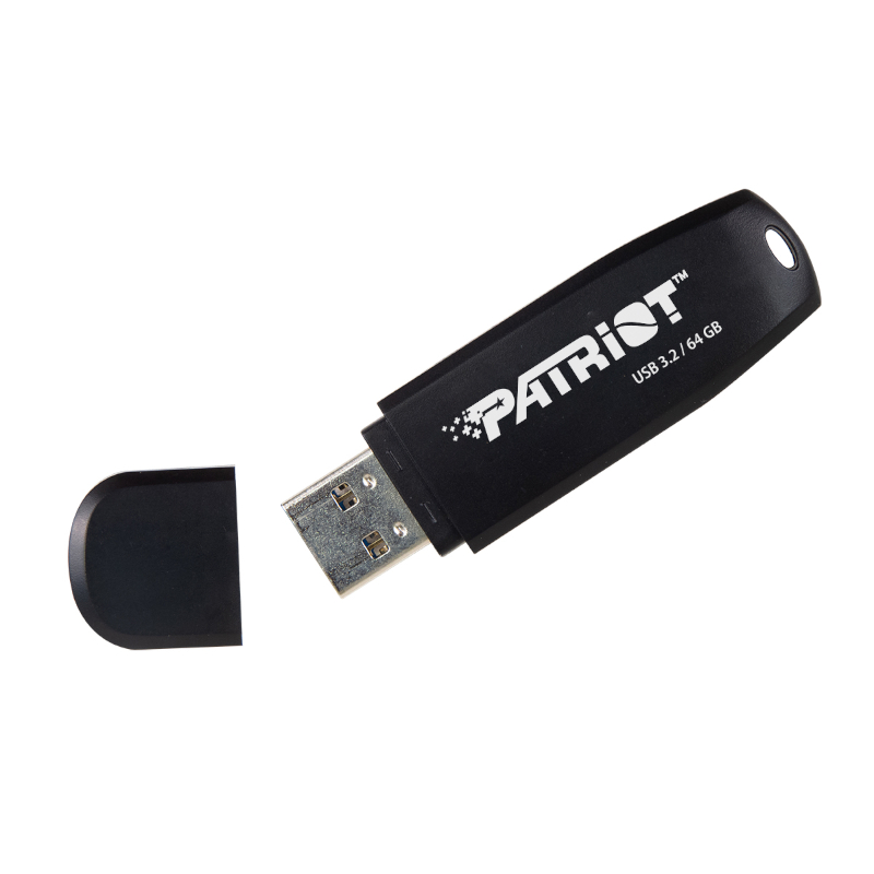 Patriot Xporter Core 64GB USB3.2 Flash Drive – Black